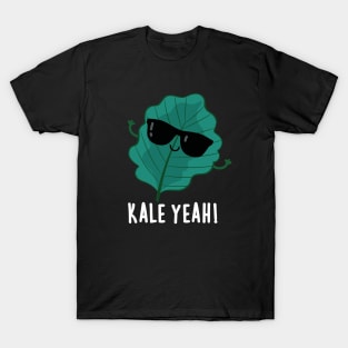 Kale Yeah Cute Veggie PUn T-Shirt